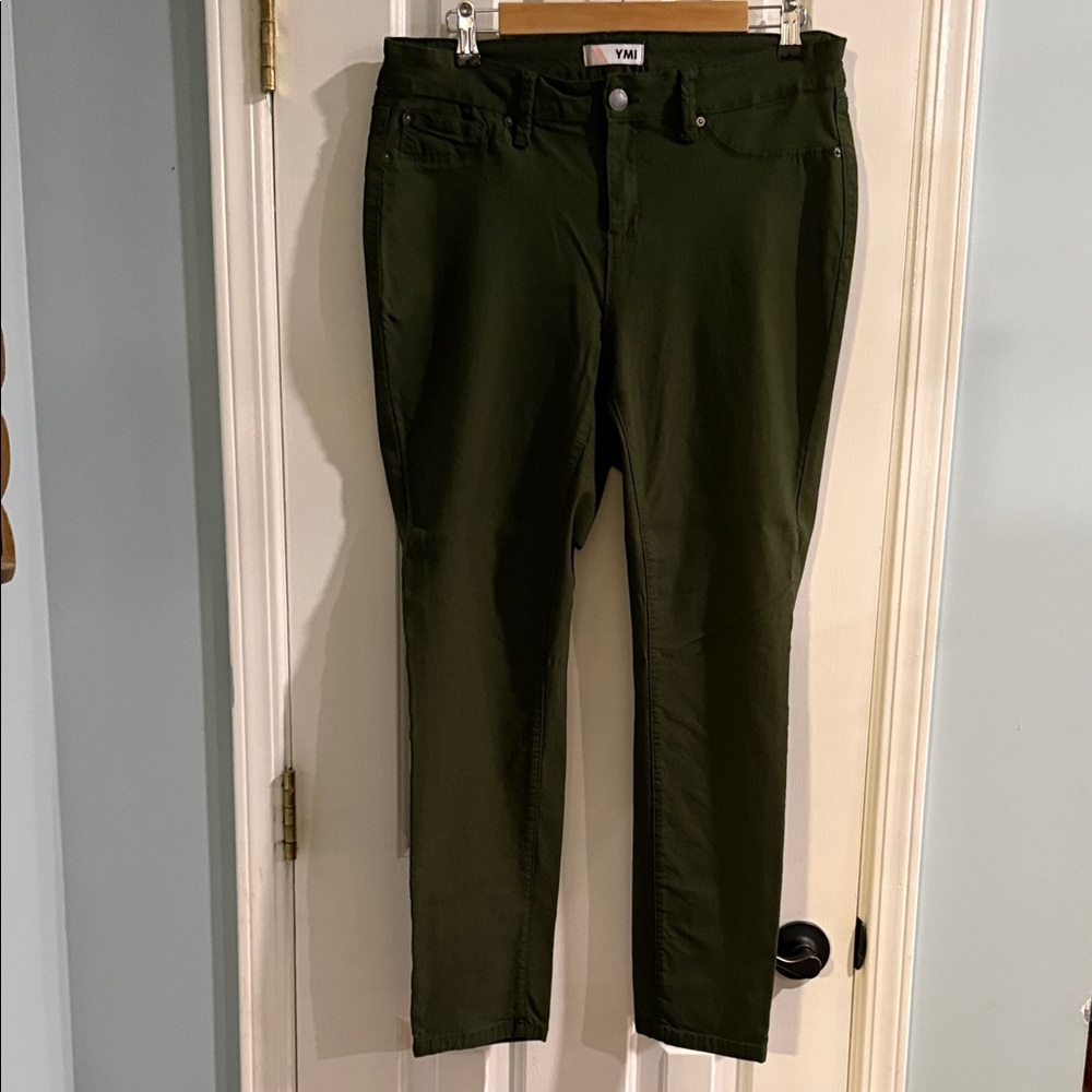 YMI Dark Green Women's Jeggings